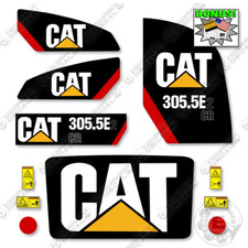 Kit de decalque escavadeira compatível com Caterpillar 305.5E2 CR - 7 ANOS VINIL EXTERNO 3M! comprar usado  Enviando para Brazil