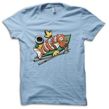 Camiseta Magic Carp Sushi Pauzinhos Comida Engraçada Videogame Paródia Piada M5662 comprar usado  Enviando para Brazil