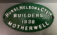 Hurst nelson co. for sale  FALKIRK