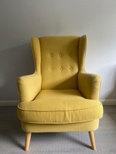 Habitat armchair yellow for sale  LONDON