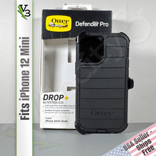 Capa OtterBox Defender para iPhone 12 Mini - Preta com Clipe de Coldre | Robusta comprar usado  Enviando para Brazil