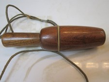 Vintage RARO modelo antigo fino assinado 6 1/2" Glynn Scobey Goose Call & Lanyard. comprar usado  Enviando para Brazil