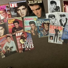 magazines books elvis for sale  Garfield