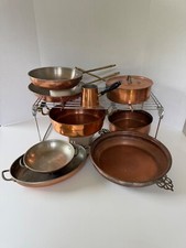 Copper cookware serveware for sale  Racine
