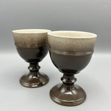 Wine goblets stoneware for sale  FOCHABERS