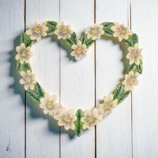 Vtg floral heart for sale  Green Bay