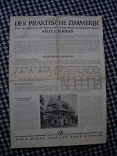 Zimmerleute fachbuch zimmerer gebraucht kaufen  Berlin