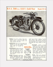 Bsa goldstar retro for sale  PRESTON