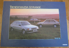 Mazda 323 brochure. for sale  ARUNDEL