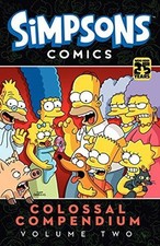 Simpsons comics colossal for sale  ROSSENDALE