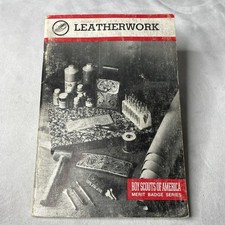 Leatherwork booklet vintage for sale  Conover