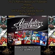 Dexter Lawrence - 2025 Panini Absolute Football - 6X Box Player BREAK #2 comprar usado Dexter Lawrence - 2025 Panini Absolute Football - 6X Box Player BREAK #2 comprar usado  Enviando para Brazil