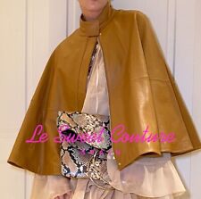 JAQUETA ZARA FEMININA NOVA COM ETIQUETAS SS25 COURO COM ZÍPER CAPA CAMELO 3920/146/704 comprar usado  Enviando para Brazil