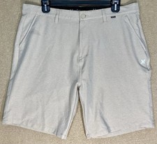Bermuda Hurley Masculina Tamanho 40 Bege Híbrida SpaceDye Caminhada Curta Golfe Elástica comprar usado  Enviando para Brazil