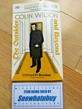 Colin wilson outsider for sale  EXETER