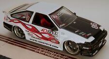 Jada Toyota Sprinter Trueno AE86 Branco com Capuz Preto Street Racer Escala 1/64 comprar usado  Enviando para Brazil