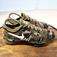 Tênis/tênis Nike Dual Fusion HIT TR feminino 6 camuflagem corrida treinamento 844667-200, usado comprar usado  Enviando para Brazil