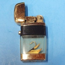 Vintage lighter gold for sale  Poland