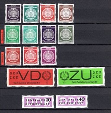 Ddr dienstmarken lot gebraucht kaufen  Berlin