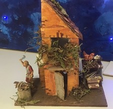 Presepe artigianale ambientazi usato  Melzo