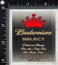 Etiqueta adesiva Budweiser Select - MISSOURI comprar usado  Enviando para Brazil