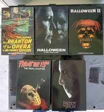 LOTE SORTIDO DE 5 BONECOS DE TERROR NECA - 2 Halloween - 2 Sexta-feira 13 - Mais 1 comprar usado LOTE SORTIDO DE 5 BONECOS DE TERROR NECA - 2 Halloween - 2 Sexta-feira 13 - Mais 1 comprar usado  Enviando para Brazil