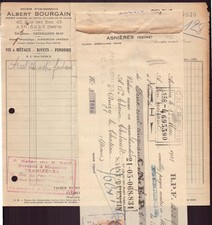Invoice with receipt d'occasion  Expédié en Belgium