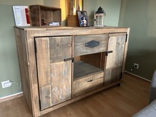 Sideboard handarbeit massivhol gebraucht kaufen  Homburg