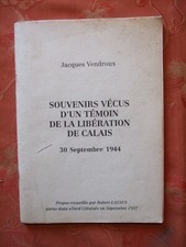 Vendroux souvenirs vécus d'occasion  Biars-sur-Cère