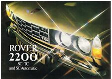 Rover 2200sc 2200tc for sale  ALFRETON