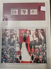 1981 MNH PAINEL PRÍNCIPE CHARLES PRINCESA DIANA CASAMENTO CATEDRAL DE São paulo Lote 3 comprar usado  Enviando para Brazil