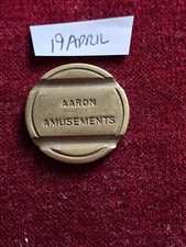 Aaron amusements token for sale  LARNE