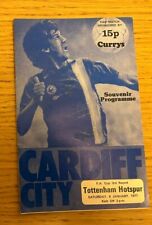 Cardiff city tottenham for sale  CARDIFF