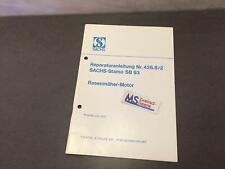 Sachs rasenmähermotor sb93 gebraucht kaufen  Deutschland