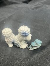 Ceramic white blue for sale  South Bend