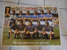 Poster italia campione usato  Torino