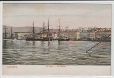 Antica cartolina trieste usato  Foligno