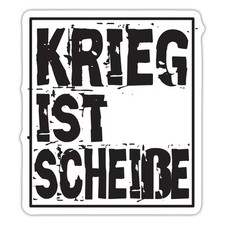 Krieg scheisse statement gebraucht kaufen  Leipzig