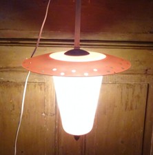 Vintage deckenlampe glas gebraucht kaufen  Neugersdorf