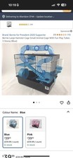 Hamster cage small for sale  CARDIFF