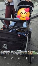 Poussette bébé double d'occasion  Gennevilliers