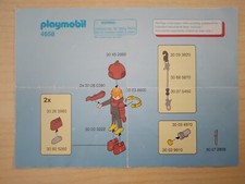 Playmobil bauanleitung 4658 gebraucht kaufen  Moritzburg