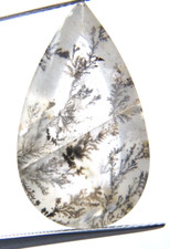 Ramos de jardim ip16 Dendrite quartzo 17,11ct 15x25x7mm forma de pêra comprar usado  Enviando para Brazil