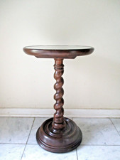 Vtg wooden pedestal for sale  Harper Woods