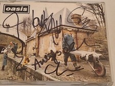 Oasis genuine signed for sale  PORTSTEWART