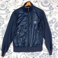 ADIDAS SILVER LOGO GYM JACKET SPORTSWEAR SPORTSWEAR 3 STRIPES ZIPPER GIACCA TUTA, używany na sprzedaż  Wysyłka do Poland
