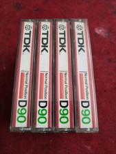 Tdk blank cassette for sale  LONDON