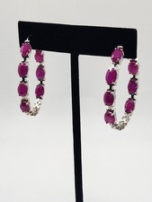 Burmese ruby rhodium for sale  Aubrey
