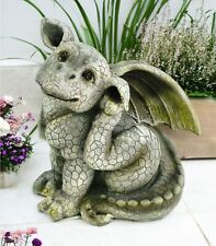 Gartenfigur drachenkind kratzt gebraucht kaufen  Hanau