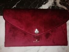 Pochette bordeaux swarovski usato  Genova